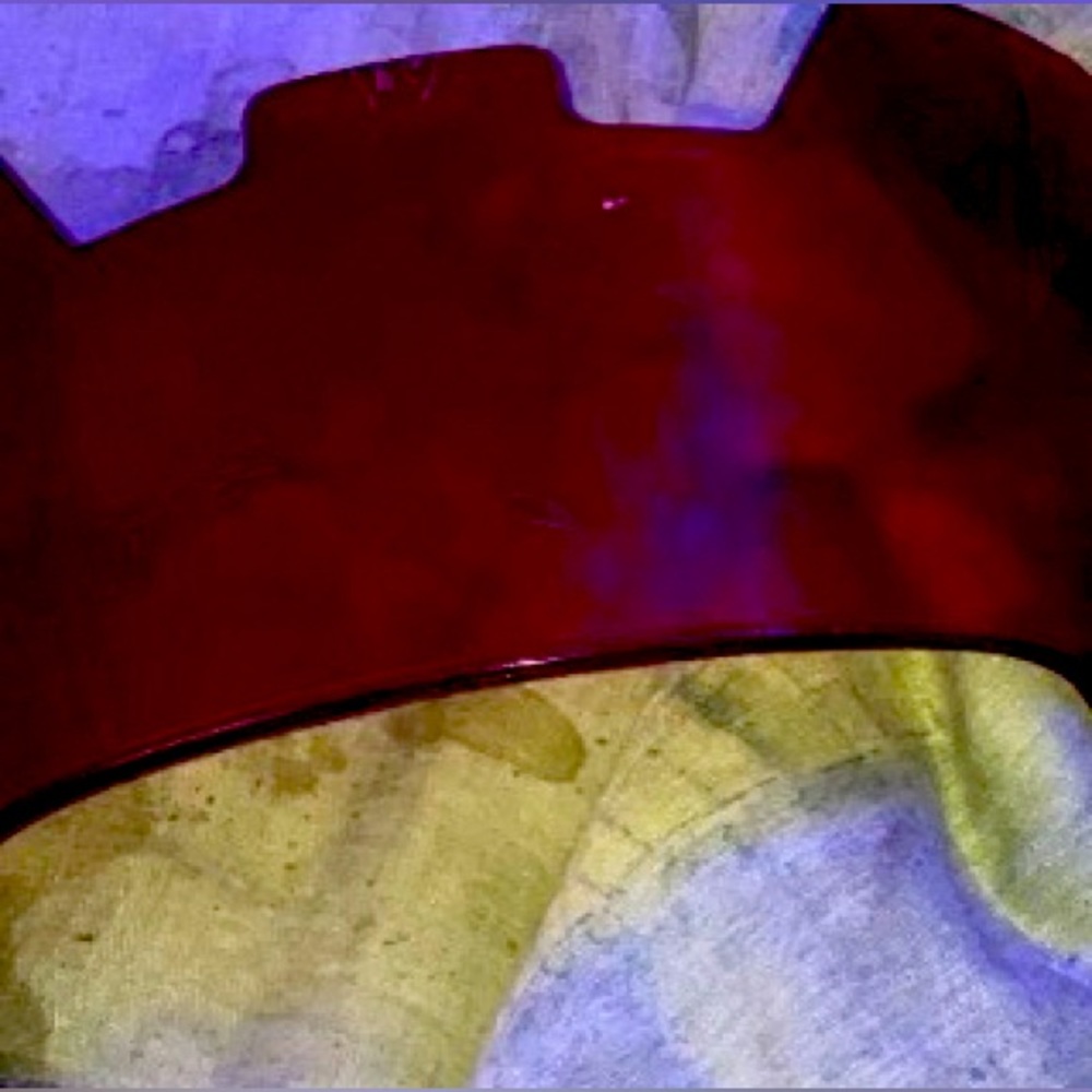 Red visor